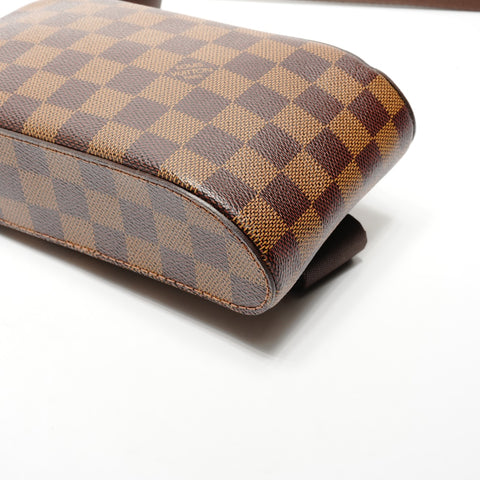 LOUIS VUITTON 2011 Damier Geronimos Shoulder Bag Brown WS25133