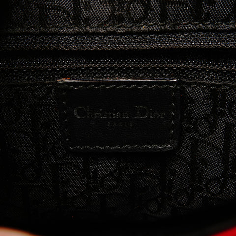 Christian Dior Hardcore Canvas Galliano Period Shoulder Bag Red WS25134