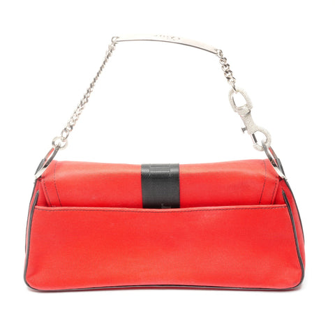 Christian Dior Hardcore Canvas Galliano Period Shoulder Bag Red WS25134