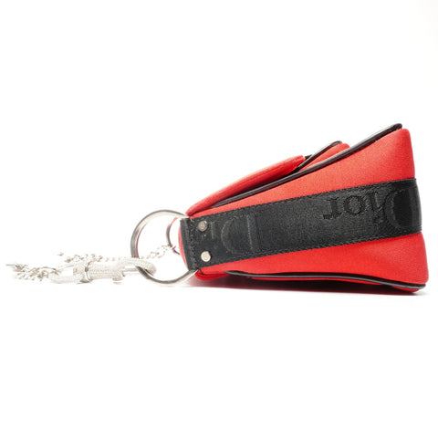 Christian Dior Hardcore Canvas Galliano Period Shoulder Bag Red WS25134