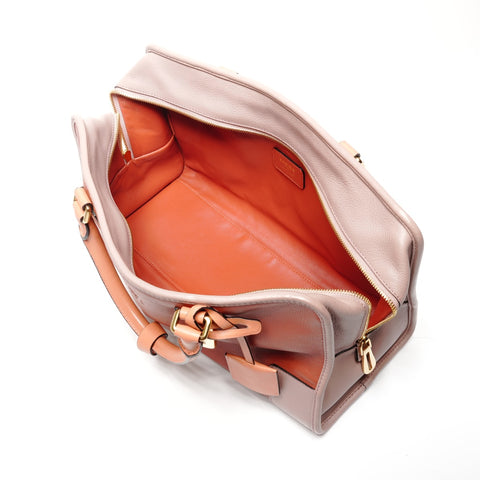 LOEWE Amazona 36 Leather Handbag Orange WS25140