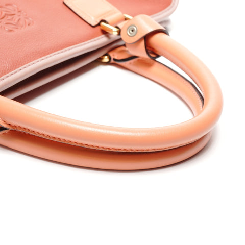 LOEWE Amazona 36 Leather Handbag Orange WS25140