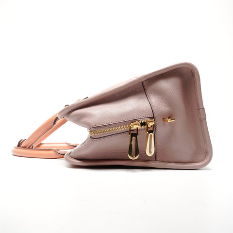 LOEWE Amazona 36 Leather Handbag Orange WS25140