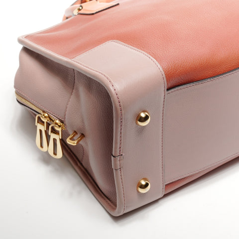 LOEWE Amazona 36 Leather Handbag Orange WS25140