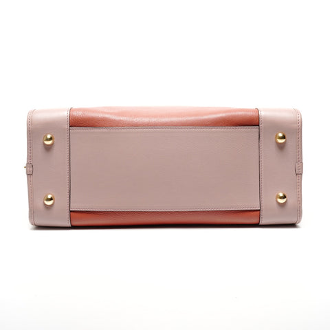 LOEWE Amazona 36 Leather Handbag Orange WS25140