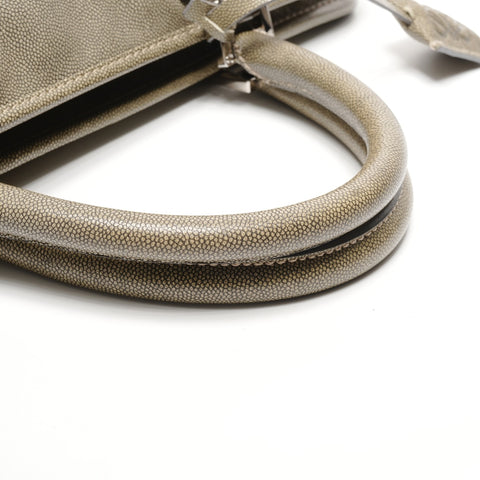 LOEWE Amazona 36 Leather Handbag green WS25141