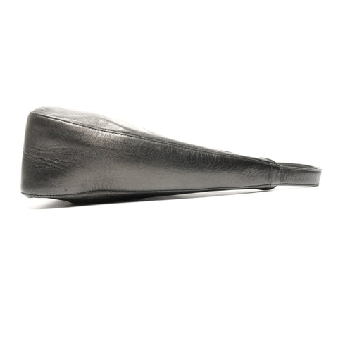 PRADA Hobo bag one belt Handbag black WS25145