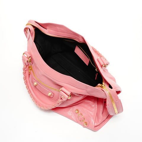 BALENCIAGA Giant Classic City 2way Shoulder Bag pink WS25148