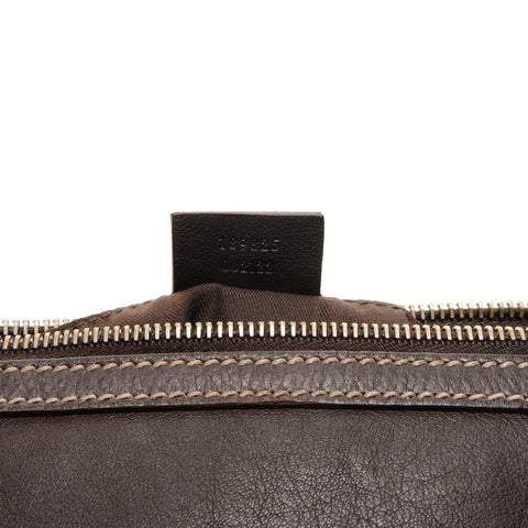 GUCCI GG canvas Boston bag Handbag Brown WS25149