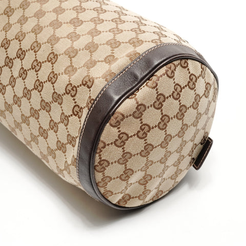 GUCCI GG canvas Boston bag Handbag Brown WS25149