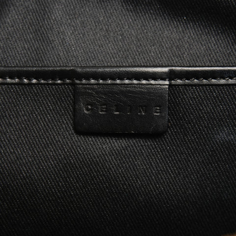 CELINE Macadam PVC Handbag black WS25153