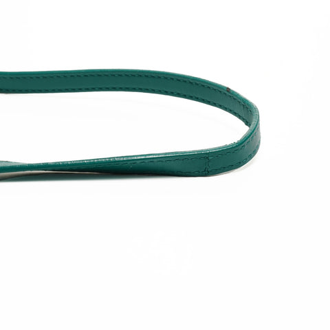 YVES SAINT LAURENT Leather Lou Camera Bag Shoulder Bag green WS25154