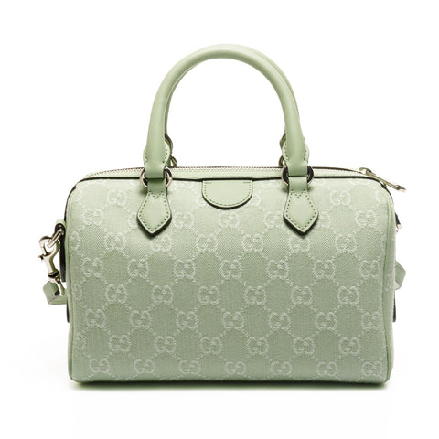 GUCCI Ophidia 小号 GG 帆布 2-Way 波士顿包 波士顿包 绿色 WS25155