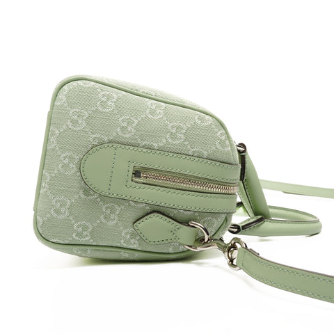 GUCCI Ophidia 小号 GG 帆布 2-Way 波士顿包 波士顿包 绿色 WS25155