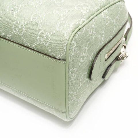 GUCCI Ophidia Small GG Canvas 2-Way Boston Bag Boston bag green WS25155