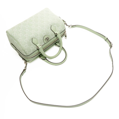 GUCCI Ophidia Small GG Canvas 2-Way Boston Bag Boston bag green WS25155