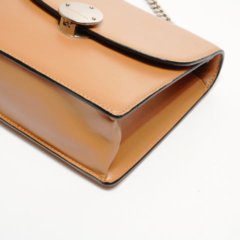 MARC JACOBS Marc Jacobs Leather Shoulder Bag Brown WS25156