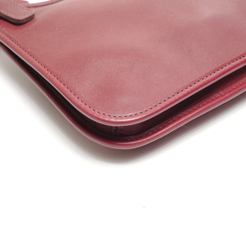 COACH leather Shoulder Bag Red WS25158