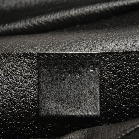 CELINE Macadam Vanity Shoulder Bag black WS25159