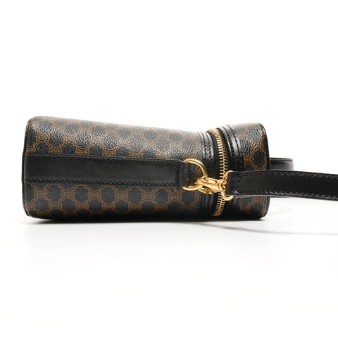 CELINE Macadam Vanity Shoulder Bag black WS25159