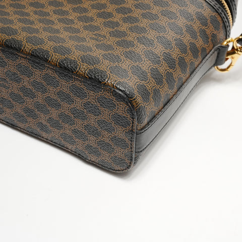 CELINE Macadam Vanity Shoulder Bag black WS25159