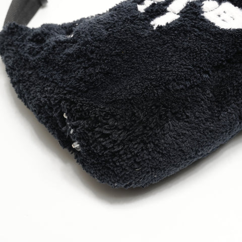 PRADA Terry Mini 2000 Re-Edition Hobo Handbag black WS25162