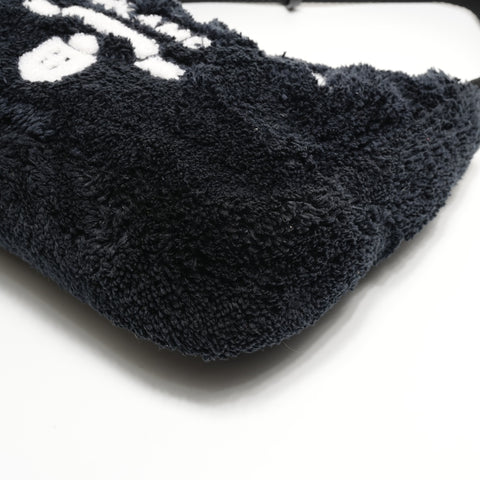 PRADA Terry Mini 2000 Re-Edition Hobo Handbag black WS25162