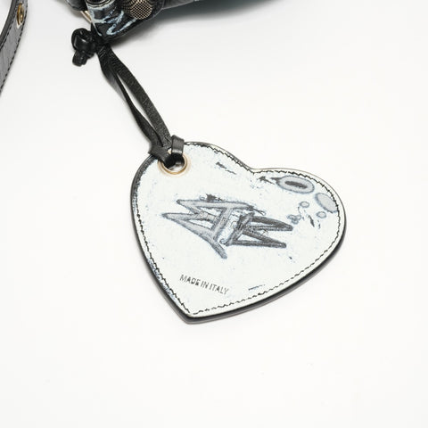 BALENCIAGA Le Cagoule XS Graphics Shoulder Bag black WS25163