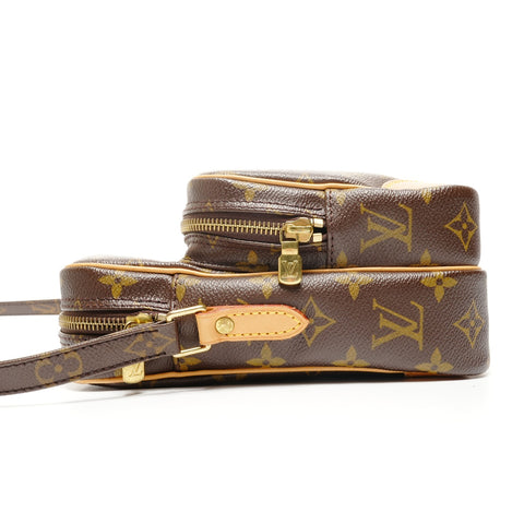 LOUIS VUITTON 2005 Amazon Monogram Shoulder Bag Brown WS25164
