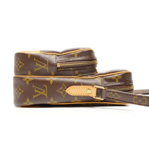 LOUIS VUITTON 2005 Amazon Monogram Shoulder Bag Brown WS25164