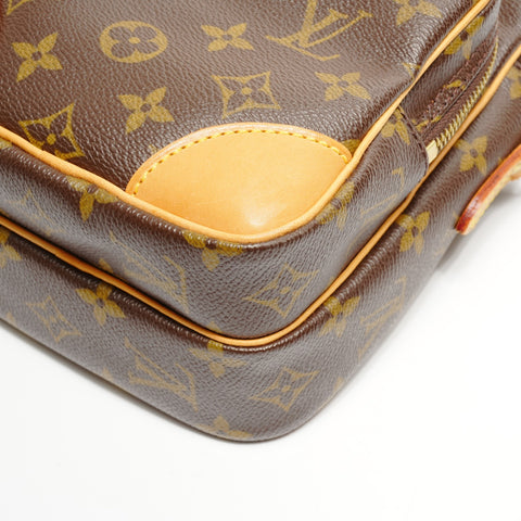 LOUIS VUITTON 2005 Amazon Monogram Shoulder Bag Brown WS25164