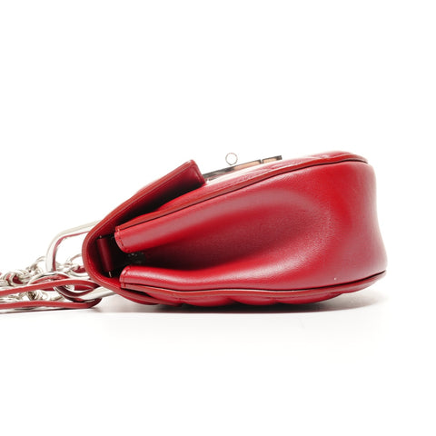 Chloe Drew Bijou Leather 2way Shoulder Bag Red WS25165