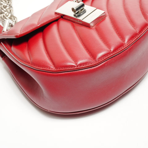 Chloe Drew Bijou Leather 2way Shoulder Bag Red WS25165