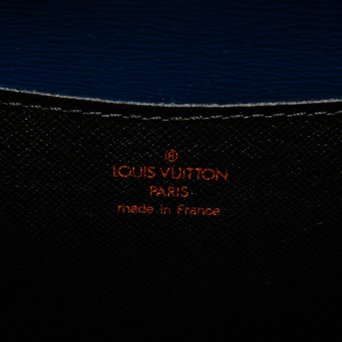 LOUIS VUITTON 1996 Grenelle Epi Shoulder Bag blue WS25166
