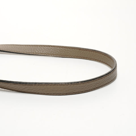 PRADA Leather Jacquard Shoulder Camera Bag Shoulder Bag Brown WS25173