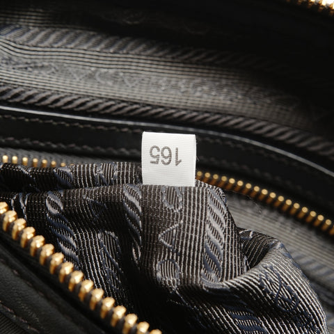 PRADA 2-way nylon Boston bag Shoulder Bag gray WS25178