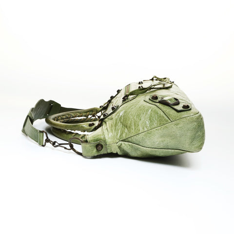 BALENCIAGA The First City 2way Shoulder Bag green WS25187
