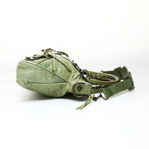 BALENCIAGA The First City 2way Shoulder Bag green WS25187