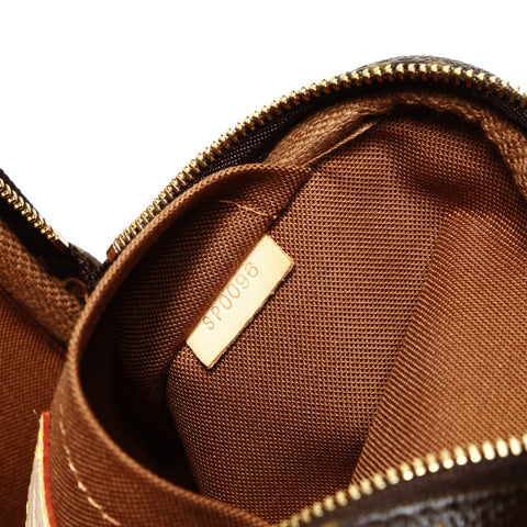 LOUIS VUITTON Bosfeel PM Monogram 2006 Shoulder Bag Brown WS25192