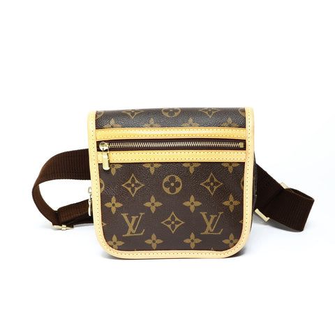 LOUIS VUITTON Bosfeel PM Monogram 2006 Shoulder Bag Brown WS25192