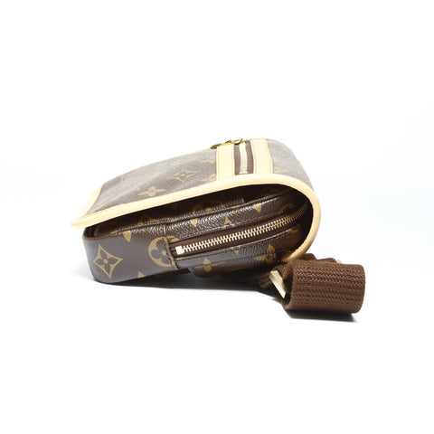 LOUIS VUITTON Bosfeel PM Monogram 2006 Shoulder Bag Brown WS25192