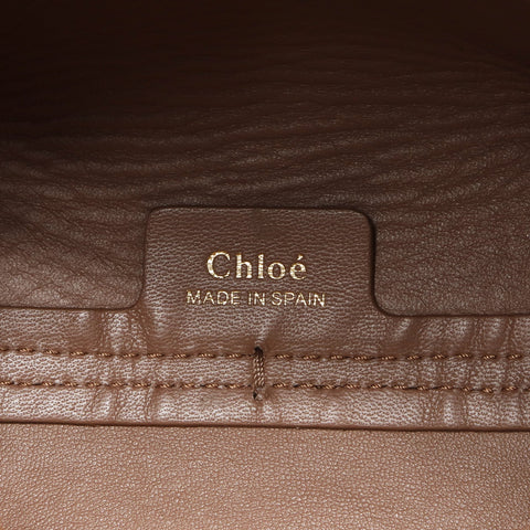 Chloe Micro Marcy Leather Chain Shoulder Bag pink WS25193