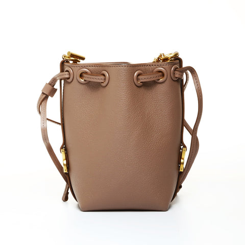 Chloe Micro Marcy Leather Chain Shoulder Bag pink WS25193