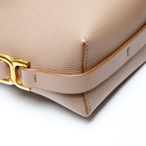 Chloe Micro Marcy Leather Chain Shoulder Bag pink WS25193