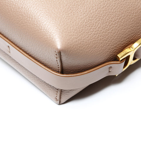 Chloe Micro Marcy Leather Chain Shoulder Bag pink WS25193