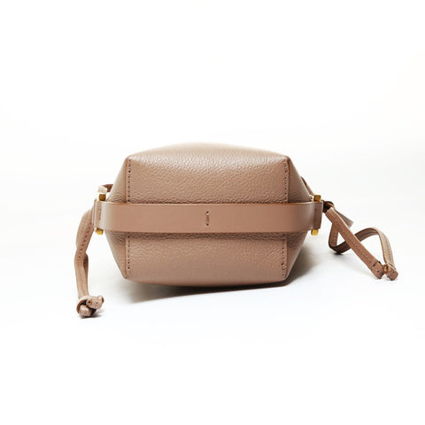 Chloe Micro Marcy Leather Chain Shoulder Bag pink WS25193