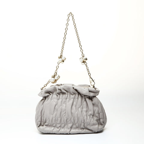 Christian Dior Cannage Mini Pearl Shoulder Bag pink WS25199