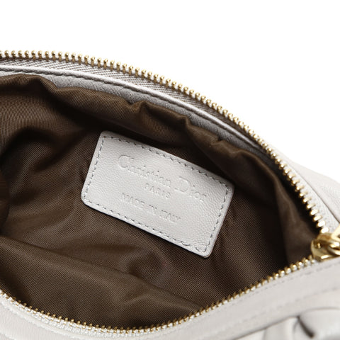 Christian Dior Cannage Mini Pearl Shoulder Bag pink WS25199