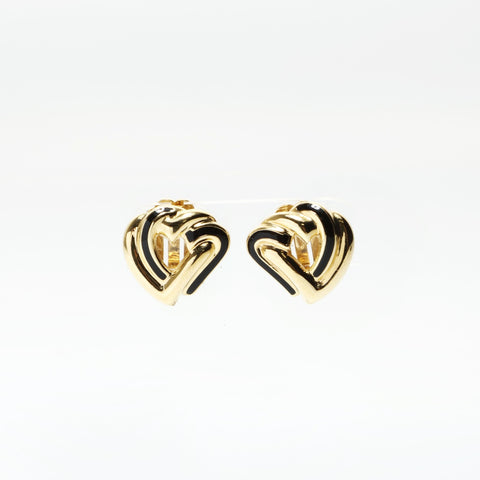Christian Dior heart Earring gold WS25204