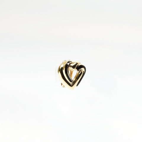 Christian Dior heart Earring gold WS25204